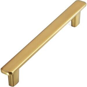 10 Pack HESTIA Satin Gold Cabinet/Drawer Handles/Pulls - 5" Hole Centers Z17